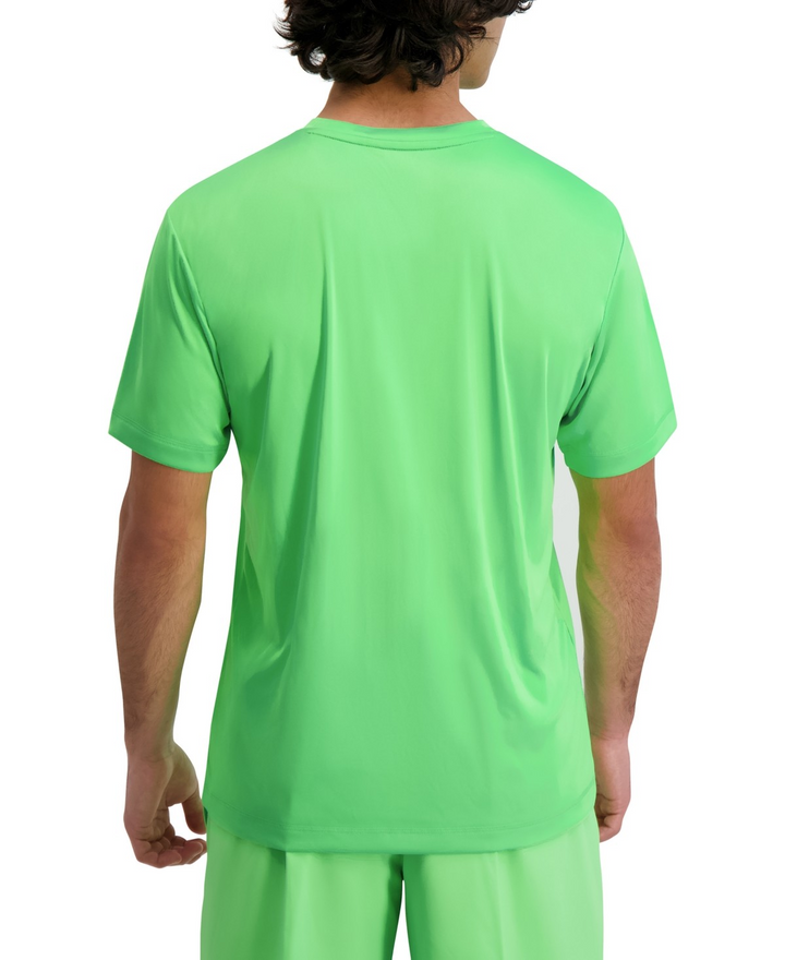Translation missing: en.Reebok Men's Tech Performance Regular-Fit Logo T-Shirt - Solar Lime Green-Medium