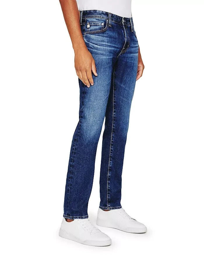 Translation missing: en.AG Tellis Men's Vapor Wash Modern Slim Fit Jeans in Airway Blue-29/34 1783LED
