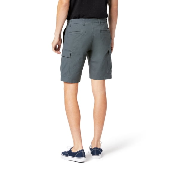 Translation missing: en.Dockers Men's Smart 360 Tech 9" Cargo Shorts Stretch Cool Slate Grey-42W