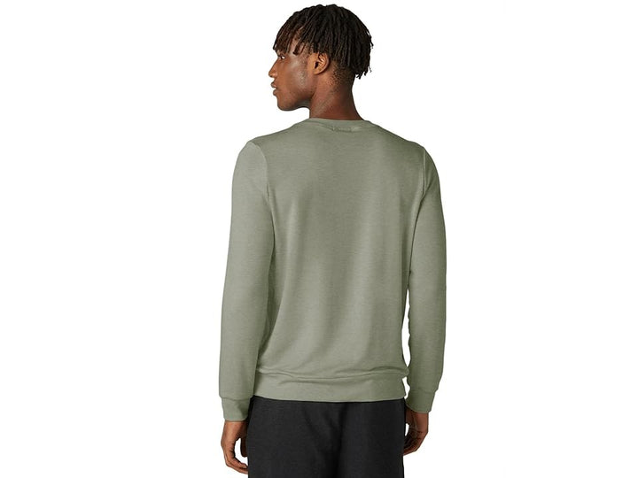 Translation missing: en.Beyond Yoga Mens Always Beyond Pullover in Gray Sage-Medium