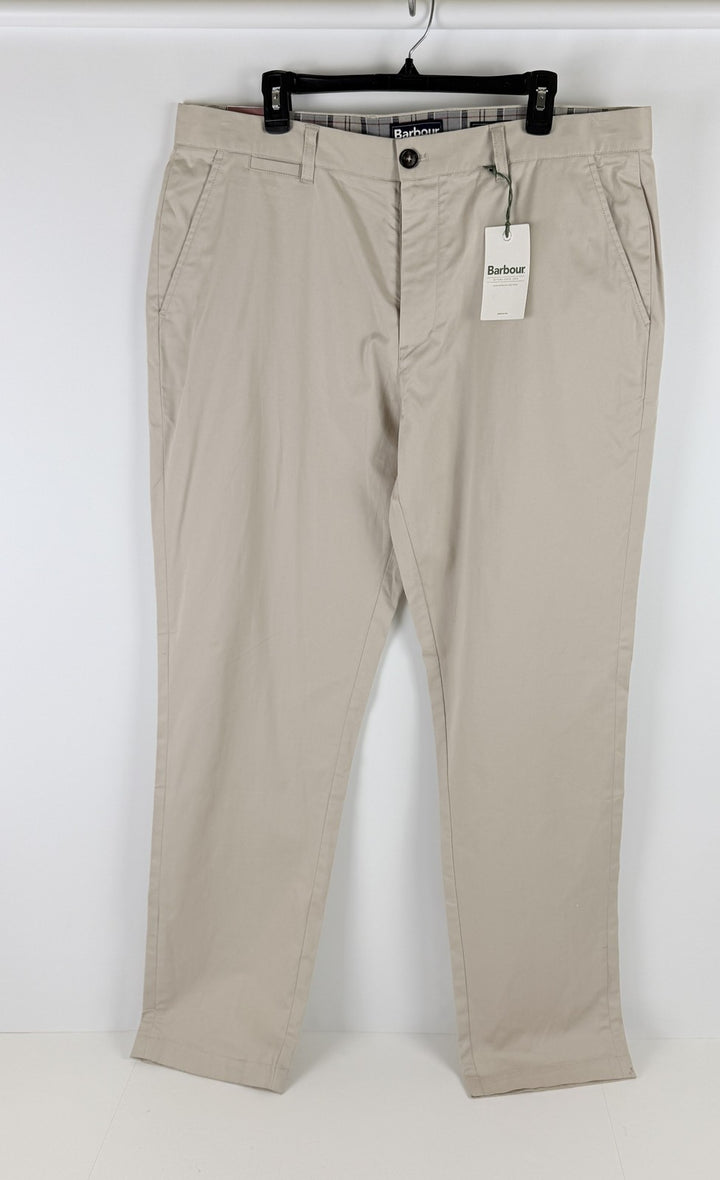 Translation missing: en.Barbour Men's Tailored-Fit Lightweight Stretch Chino Pants Beige-40x32