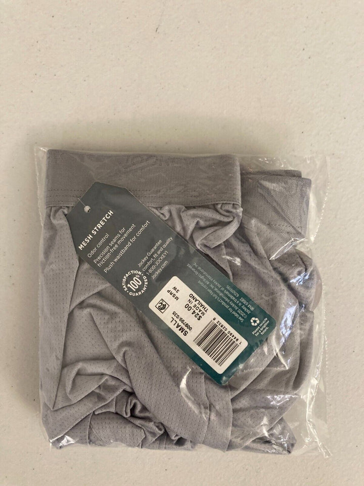 Translation missing: en.Brand Name Men's Travel Quick-Dry 4.5" Boxers in Grey-Small