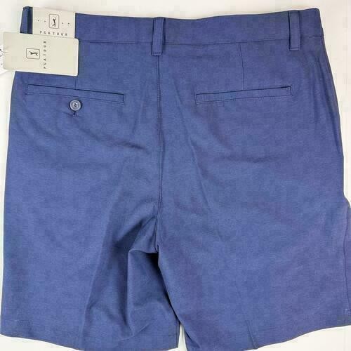 Translation missing: en.PGA Tour Golf Shorts Dark Peacoat Heather Blue Size 30 Two-Tone 8in Inseam