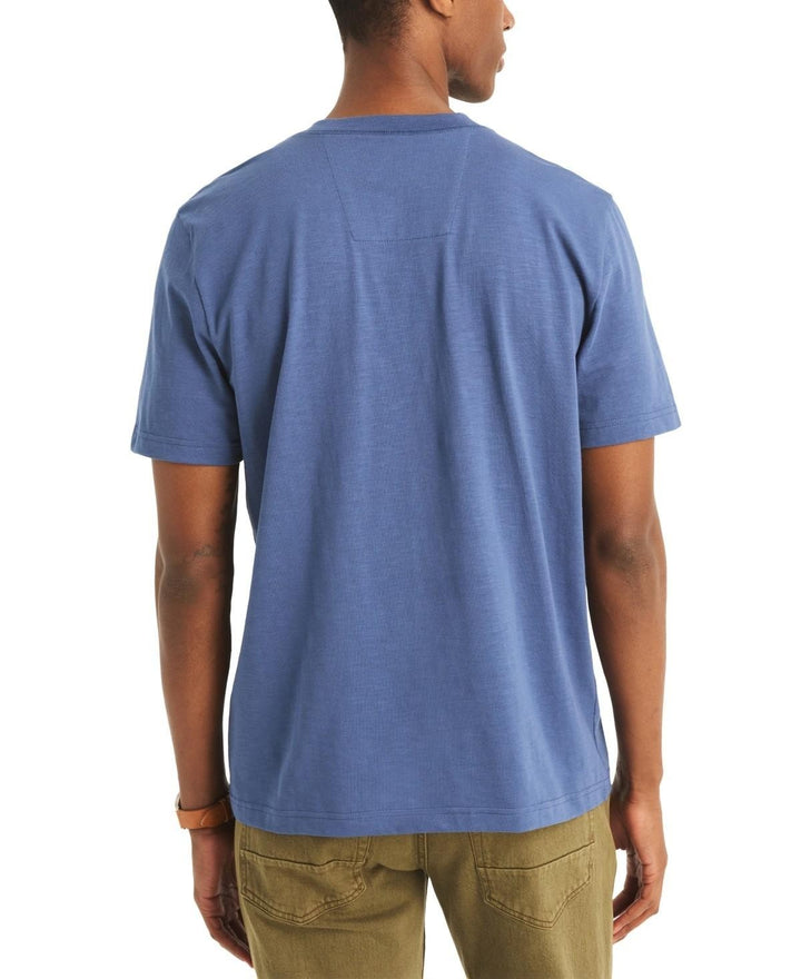 Translation missing: en.Nautica Men's Classic-Fit Solid Henley - Union Blue-Small