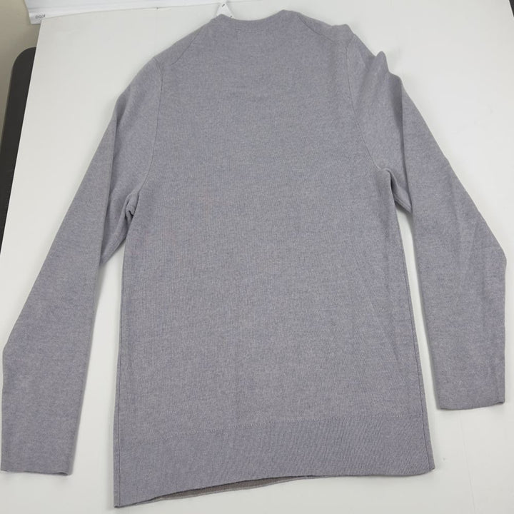 Translation missing: en.The Men's Store Merino Wool Blend Crew Neck Sweater Grey-XL