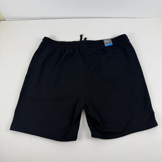 Translation missing: en.Columbia Men's Trek Relaxed-Fit Stretch Logo-Print Fleece Shorts - Black-2XL