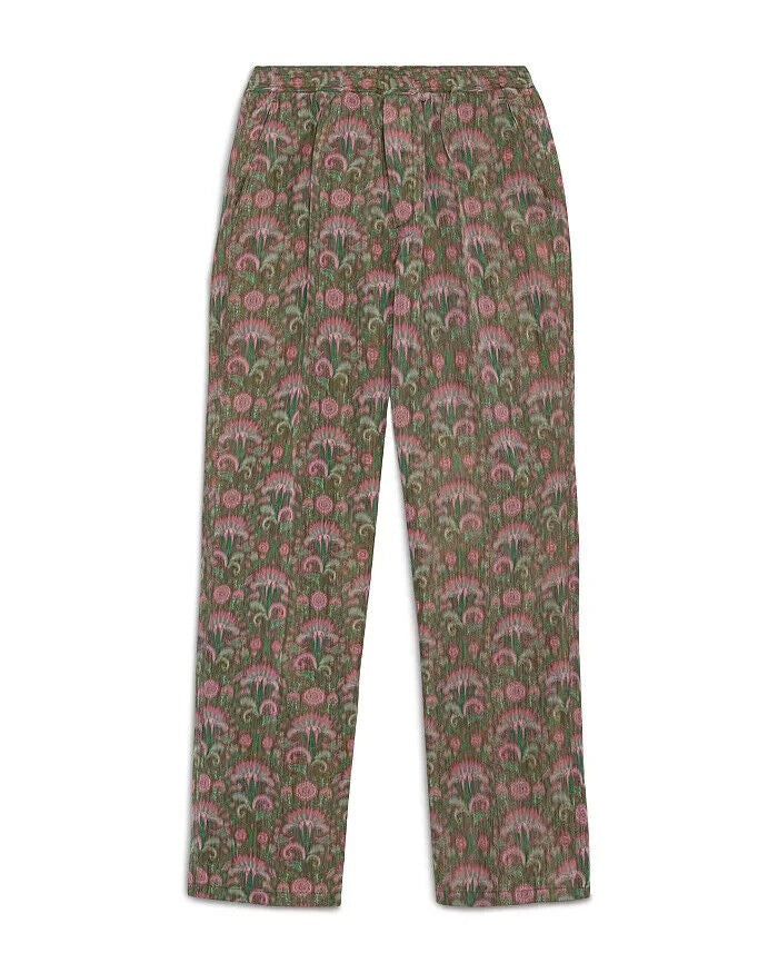 Translation missing: en.Soulland Men's Erich Drawstring Pants in Green Multi-Size XL 40-42W