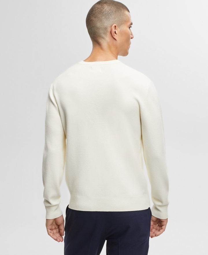 Translation missing: en.Mode of One Men's Regular-Fit Crewneck Sweater - Soft Vanilla - XL