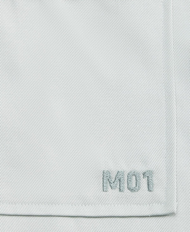 Translation missing: en.Mode of One Mens Relaxed-Fit Short Sleeve Woven Button-Down Shirt Ice Mint-Large