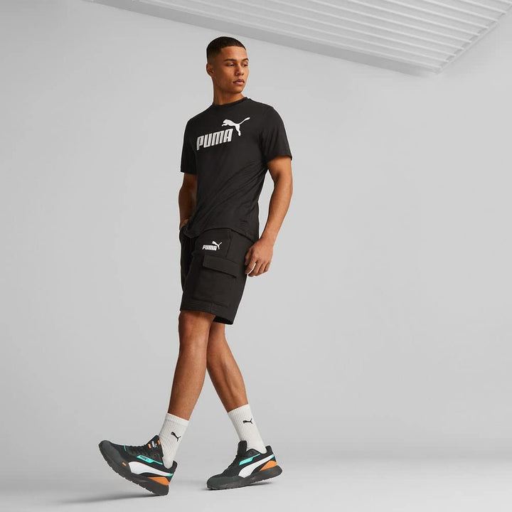 Translation missing: en.PUMA Mens Essentials 10 Inch Cargo Shorts Casual Bottoms Casual Black-Size Small