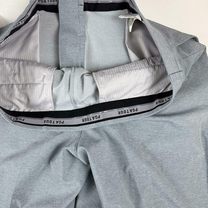 Translation missing: en.PGA Tour Golf Shorts Tradewinds Heathered Gray Size 44 Two-Tone 8in Inseam