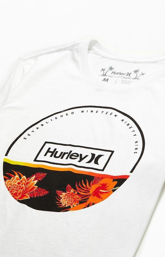 Translation missing: en.Hurley Men's Everyday Washed Filler Short Sleeve T-Shirt White-Medium