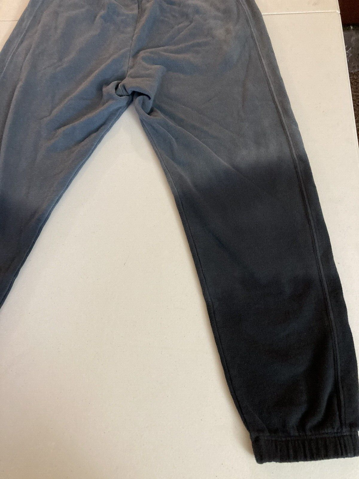 Translation missing: en.Monrow Men's Ombre Wash Slouchy Sweatpants in Blue Steel-Medium