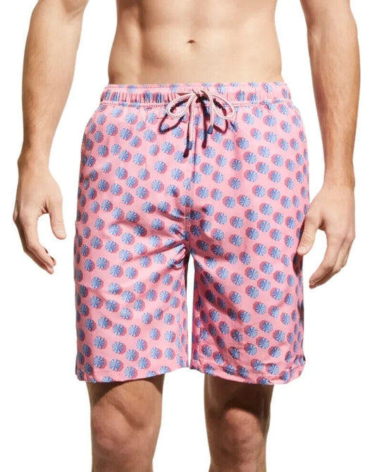 Translation missing: en.Peter Millar Men's Ocean City Swim Trunks in Coral Reef -Size Small