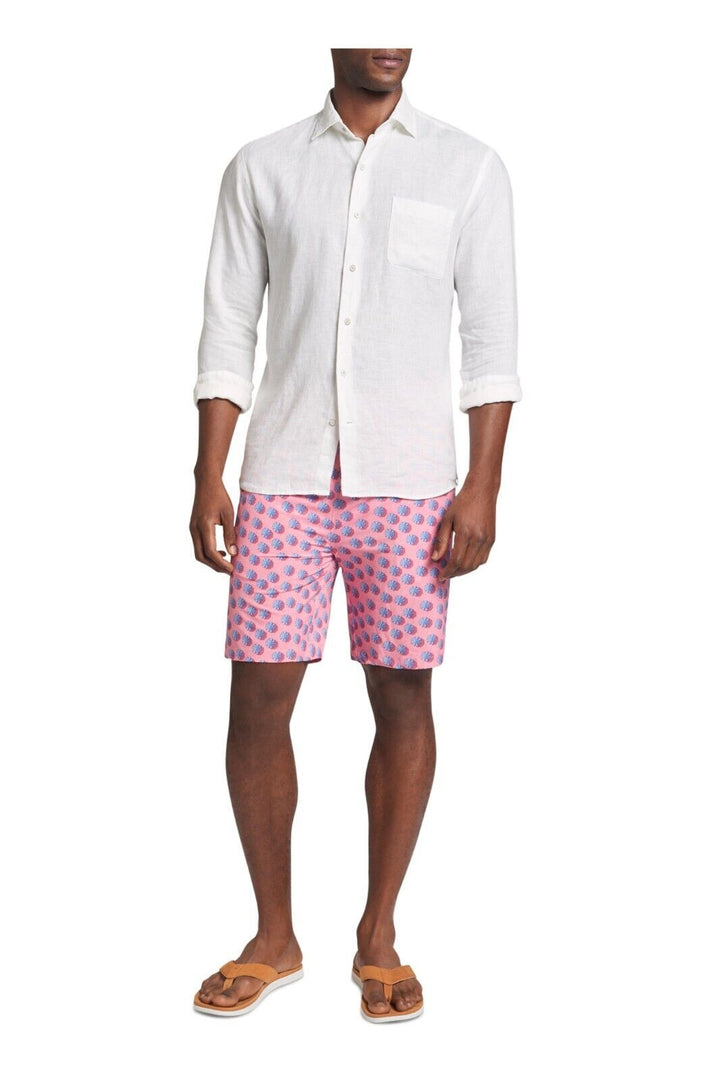 Translation missing: en.Peter Millar Men's Ocean City Swim Trunks in Coral Reef -Size Small