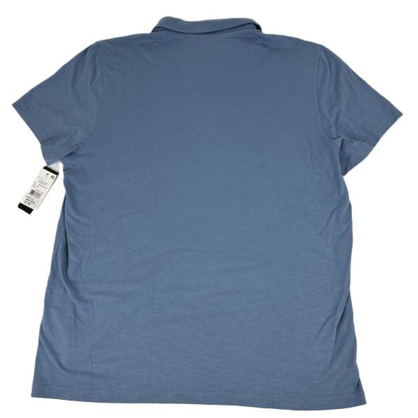 Translation missing: en.The Men's Store at Major Dept Store Cotton Slub Polo Shirt Coronet Blue-XL