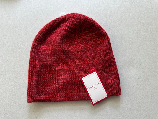 Translation missing: en.Club Room Men's Space-Dyed Beanie in Red-One Size