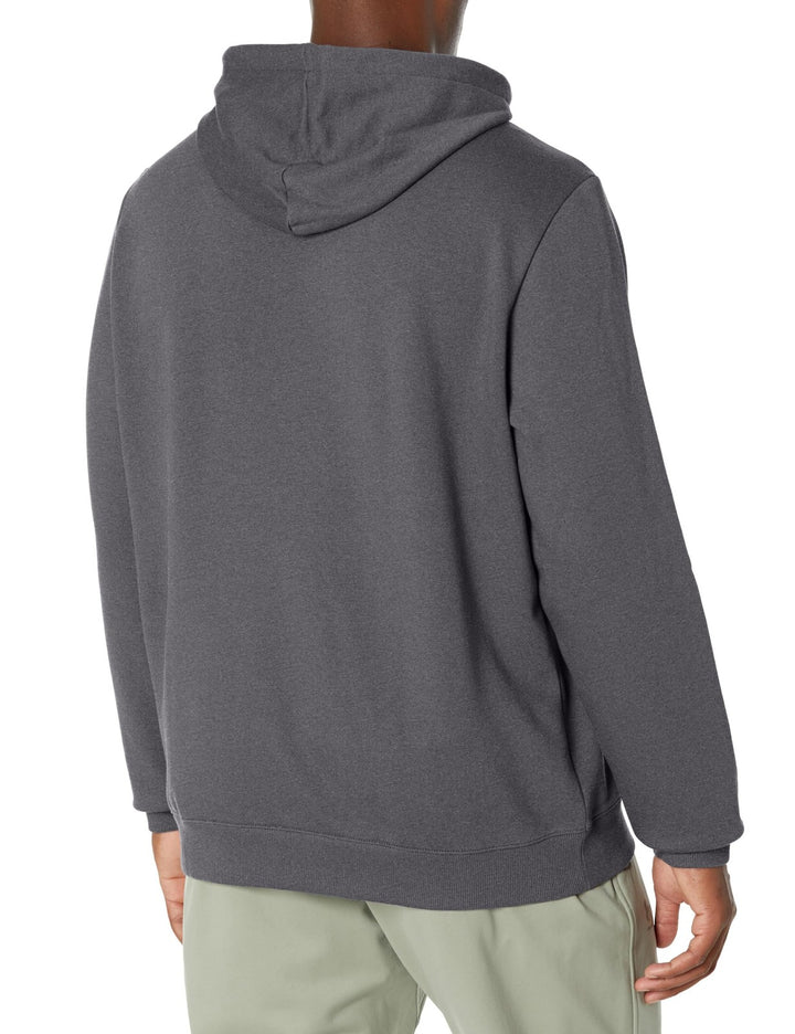 Translation missing: en.Reebok Identity Hoodie Dark Grey Heather Size Small Fleece Logo Mens Reg Fit