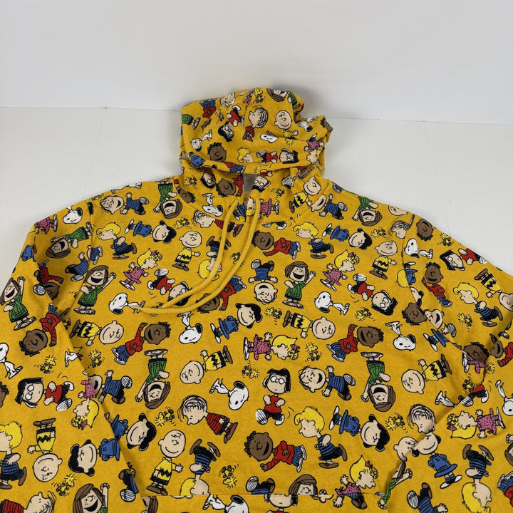 Translation missing: en.Hybrid Mens Peanuts Charlie Brown &amp; Friends Regular-Fit Fleece Hoodie Gold-Large