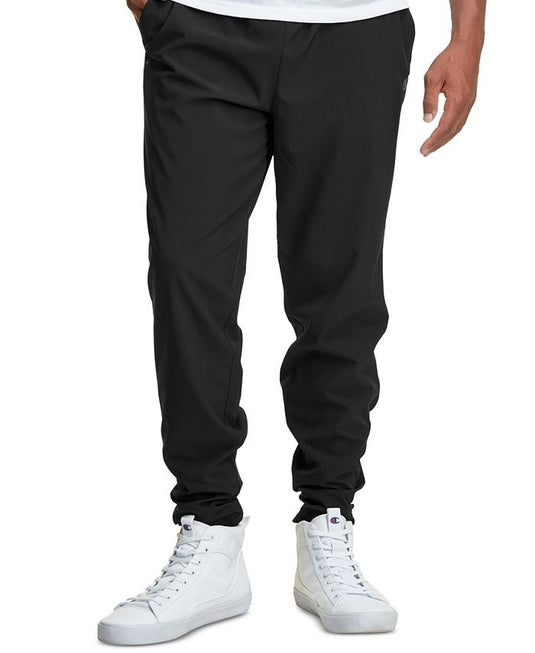Translation missing: en.Champion Men's Mvp Modern-Fit Stretch Moisture-Wicking Track Pants - Black-Small