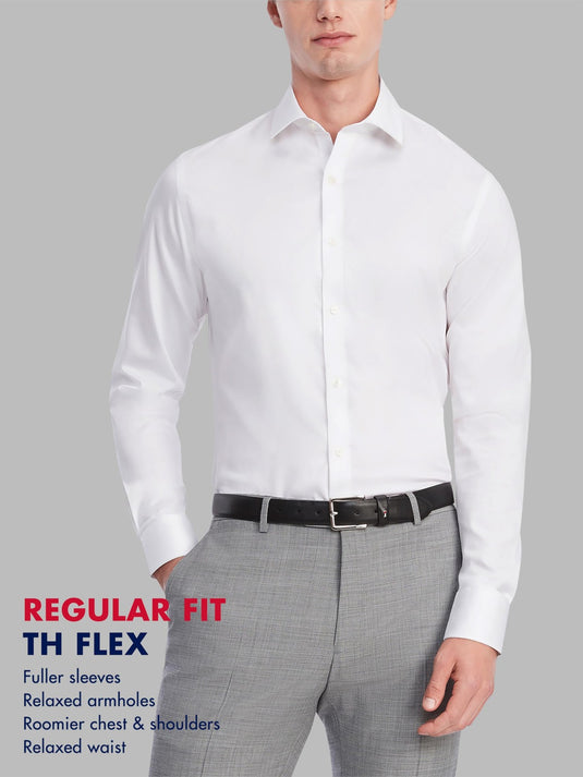 Translation missing: en.Tommy Hilfiger Men's Dress Shirt Regular Fit Essentials Classic Blue-15 34/35