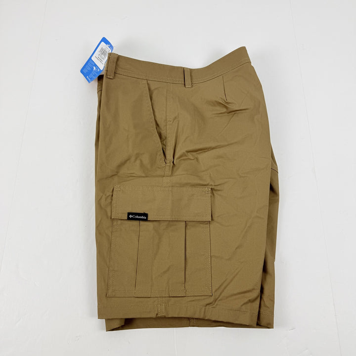 Translation missing: en.Columbia Men's Rapid Rivers Cargo Shorts Cotton Blend Stretch Delta Brown-30W