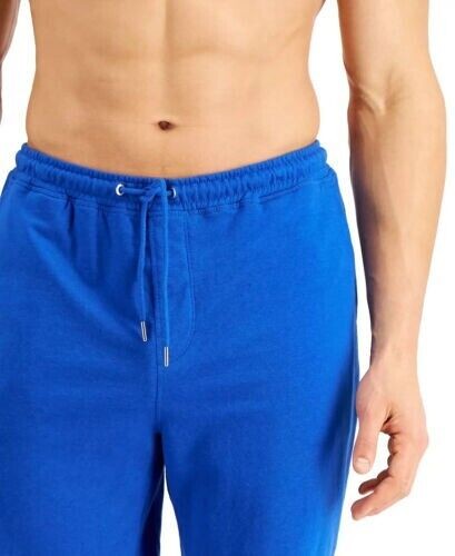 Translation missing: en.Alfani Alfathech Men's Moisture-Wicking Fleece Pajama Shorts Diva Blue-Medium