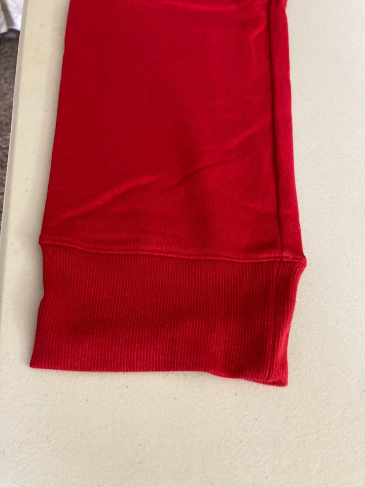 Translation missing: en.Fila Moby Men's French Terry Low Rise Joggers in Chili Pepper/White-Large