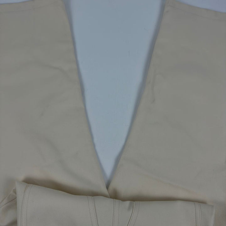 Translation missing: en.Nanushka Men's Ferre Structured Twill  Belted Pants Creme-Small 30W