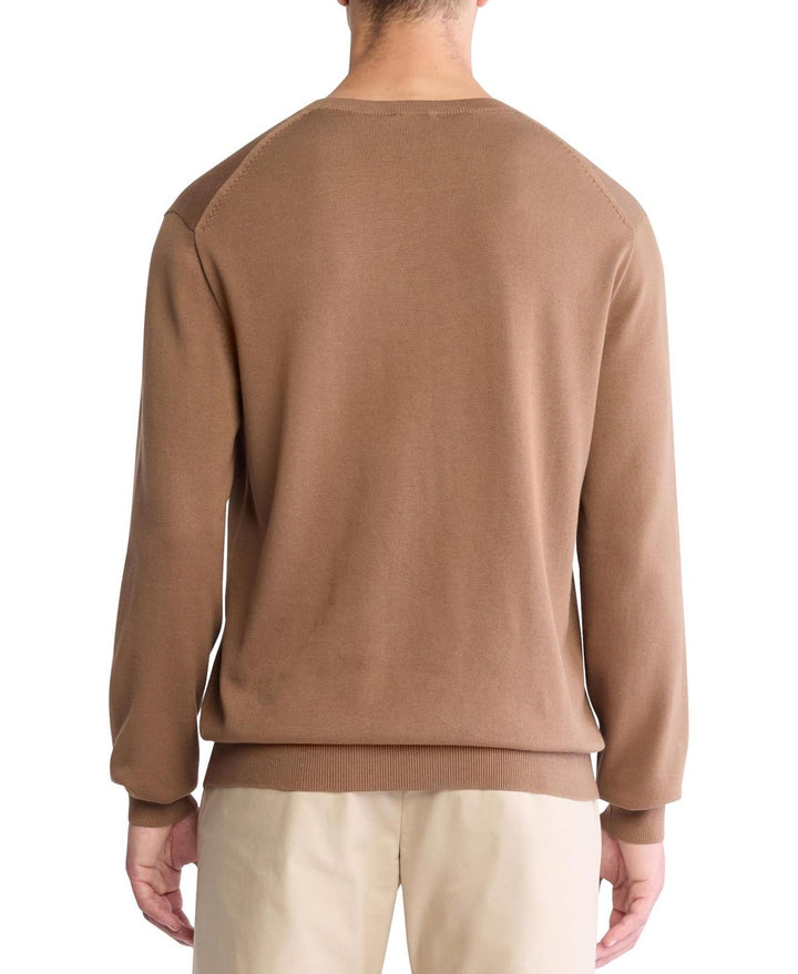 Translation missing: en.Calvin Klein Sweater Spiced Plum Size Medium Mens Premium Supima Cotton Crewneck