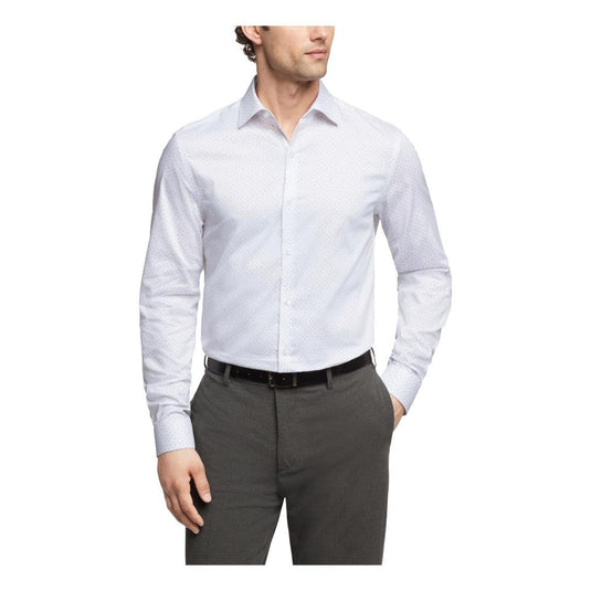 Translation missing: en.Van Heusen Men's Regular-Fit Wrinkle-Free Dress Shirt Pink Pearl-15-15.5 34/35
