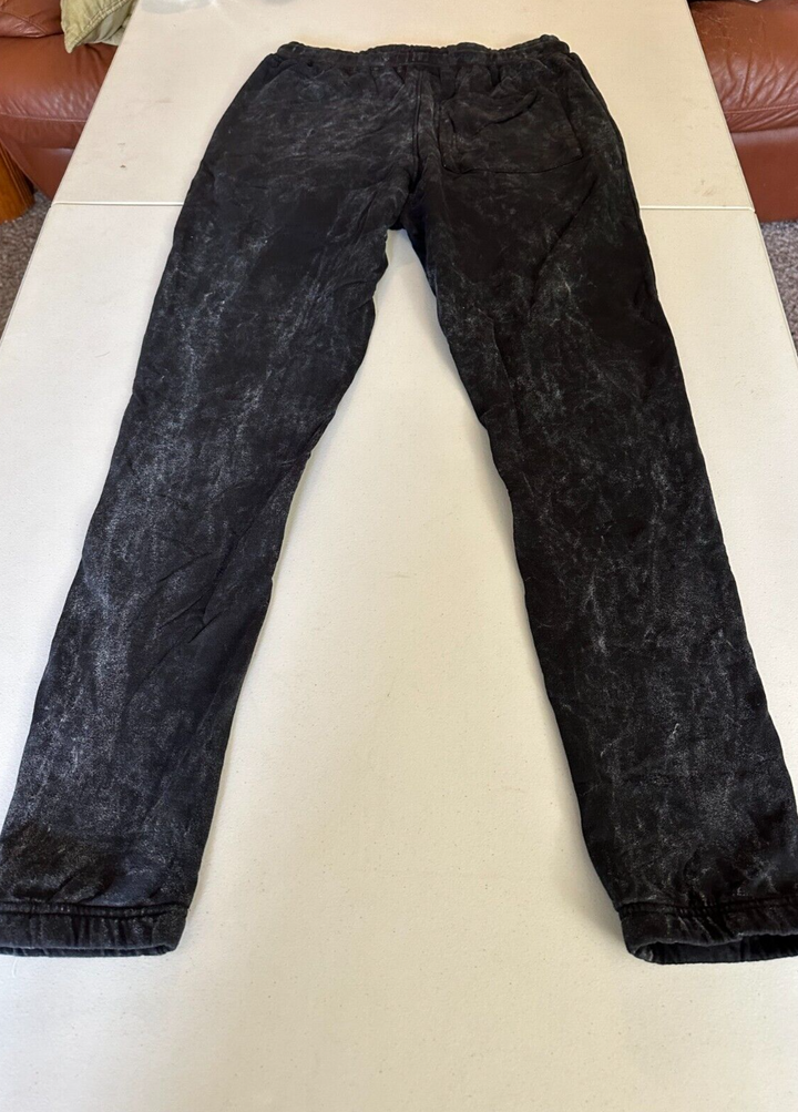 Translation missing: en.Reason Men's Limited Edition Hustler Future Embroided Logo Joggers Black-Small