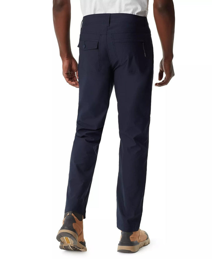 Translation missing: en.Bass Outdoor Men's Slim-Straight Fit Traveler Pants - Navy Blazer-34x29