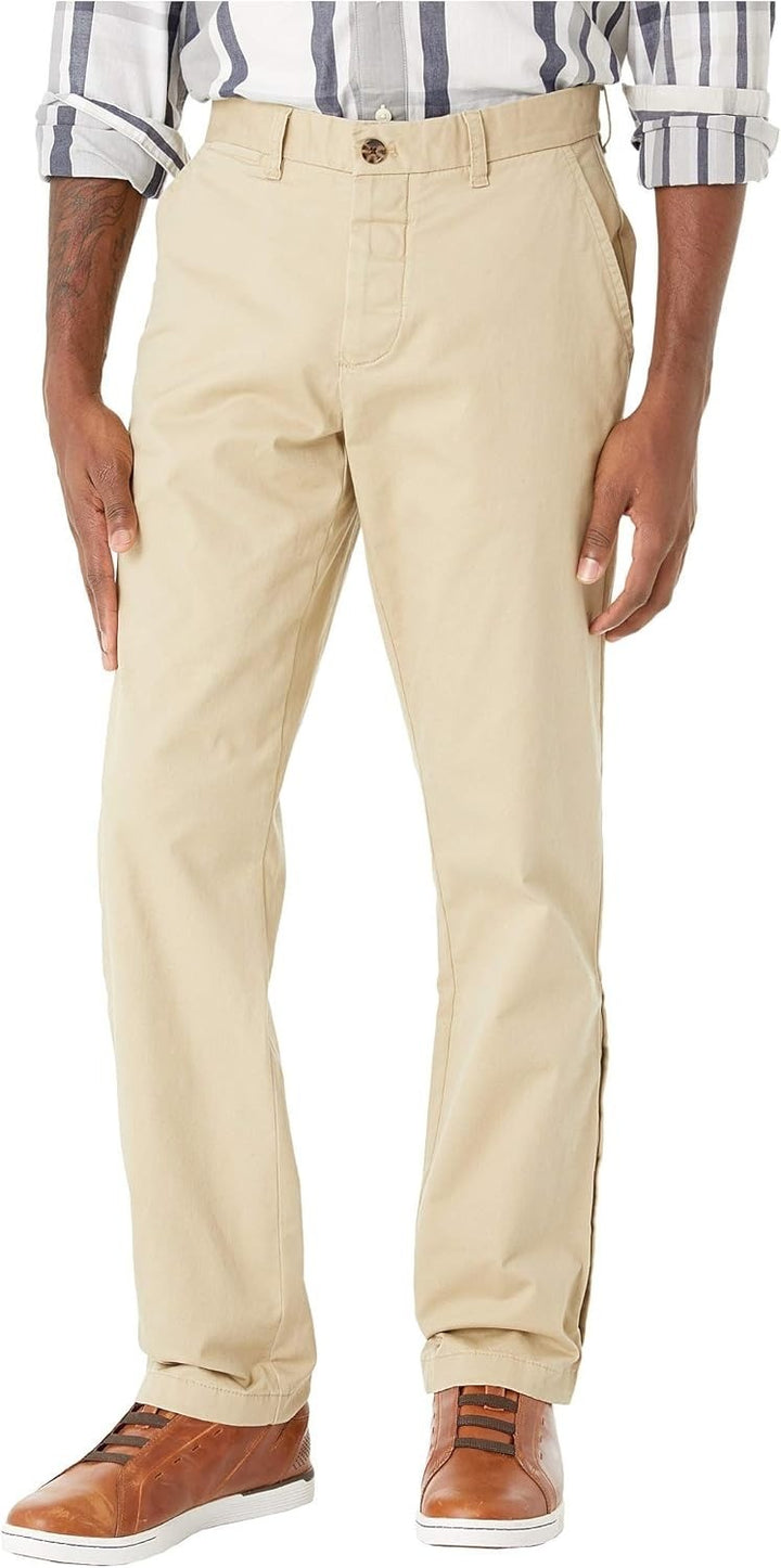 Translation missing: en.Tommy Hilfiger Adaptive Mens Seated Fit Chino Pants  Closure Beige-30/32