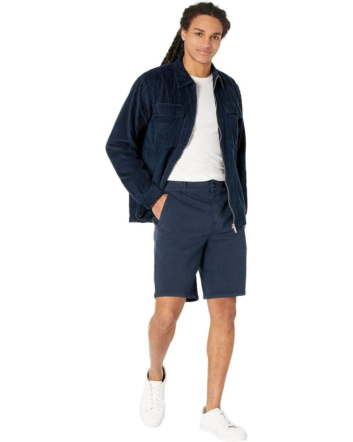 Translation missing: en.PAIGE Men's Thompson Stretch Twill Casual Classic Fit Shorts Deep Anchor Blue-40