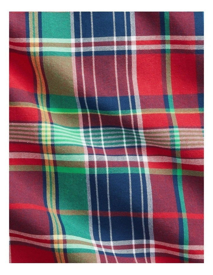 Translation missing: en.Polo Ralph Lauren Oxford Shirt Men's Small Red/Green Classic-Fit Plaid Workshirt