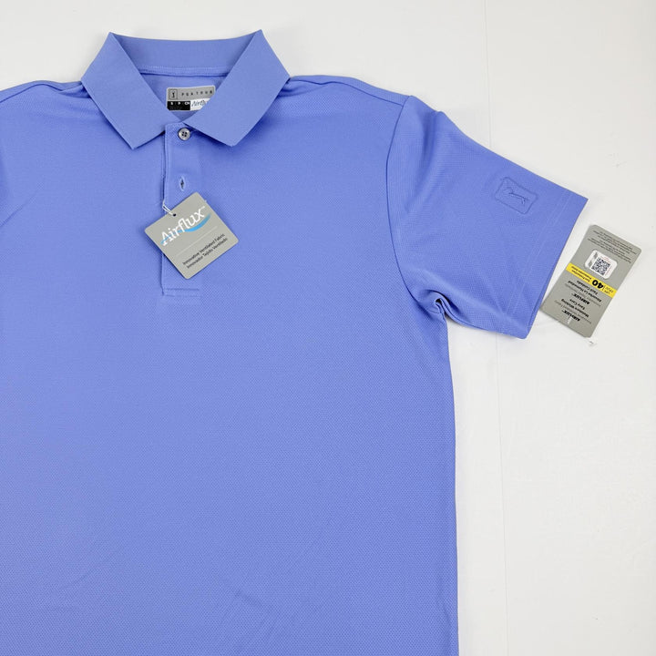 Translation missing: en.PGA TOUR Mens Regular fit Short Sleeve Polo Shirt Lt Purple-Small