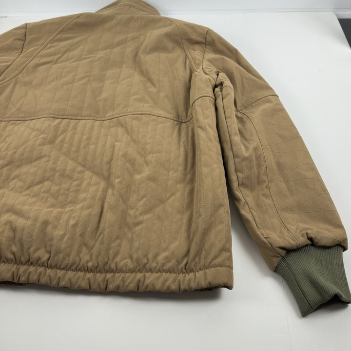 Translation missing: en.Bass Outdoor Men's Premium Quilted Bomber Jacket - Ermine Brown-2XL