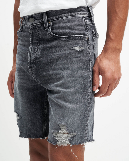 Translation missing: en.7 For All Mankind Men's Straight Vintage Distressed Jean Shorts in Birchwoody-31