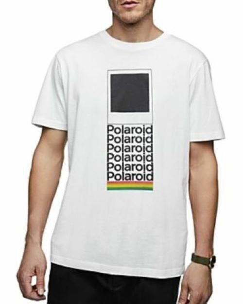 Translation missing: en.Philcos Men's Polaroid Graphic Tee in White-Size Small
