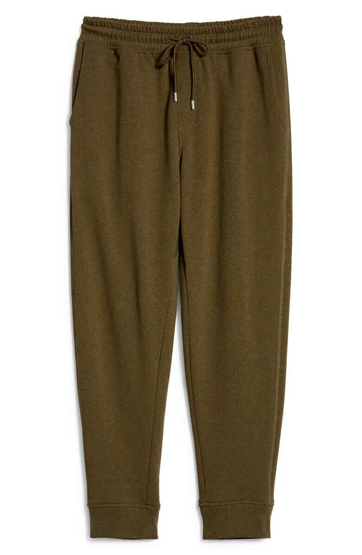 Translation missing: en.ATM Anthony Thomas Melillo Mélange French Terry Joggers in Olive Heather-XL