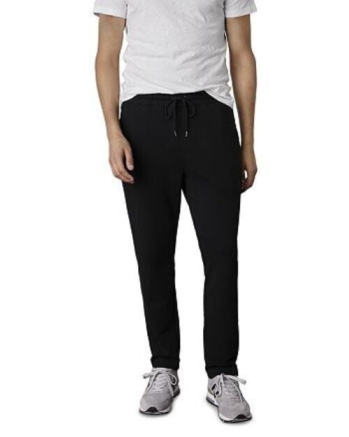 Translation missing: en.Velvet by Graham &amp; Spencer Jeremiah Drawstring Jogger Pants in Black-Large