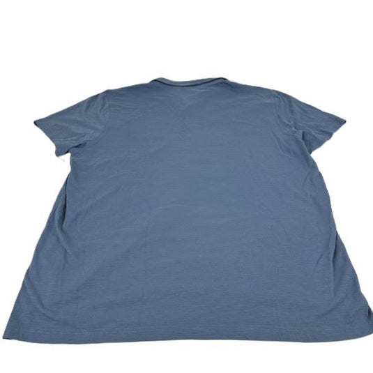 Translation missing: en.The Men's Store at Major Dept Store Cotton Slub Polo Shirt Coronet Blue-XL