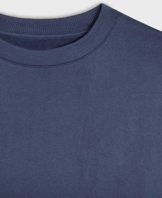 Translation missing: en.Mode of One Men's Relaxed-Fit Fleece Sweatshirt in Caspian Waters Blue-Large