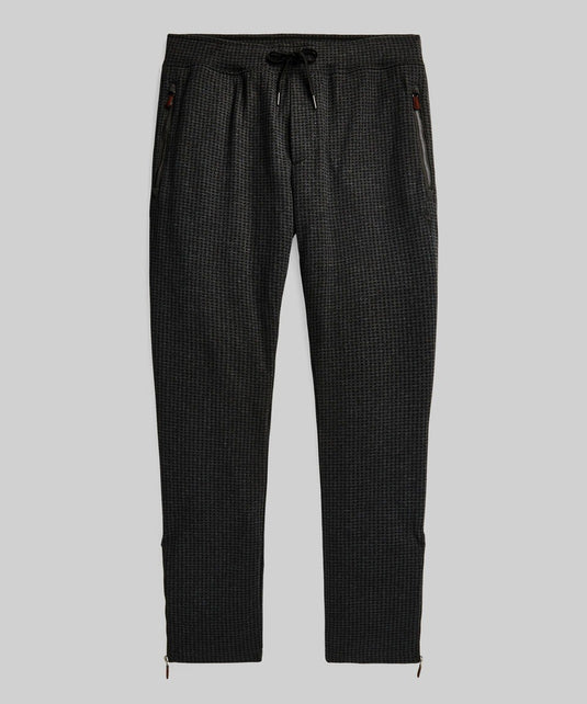 Translation missing: en.Polo Ralph Lauren Jersey Jogger Mens XL Dk Granite Hthr Herringbone Double-Knit