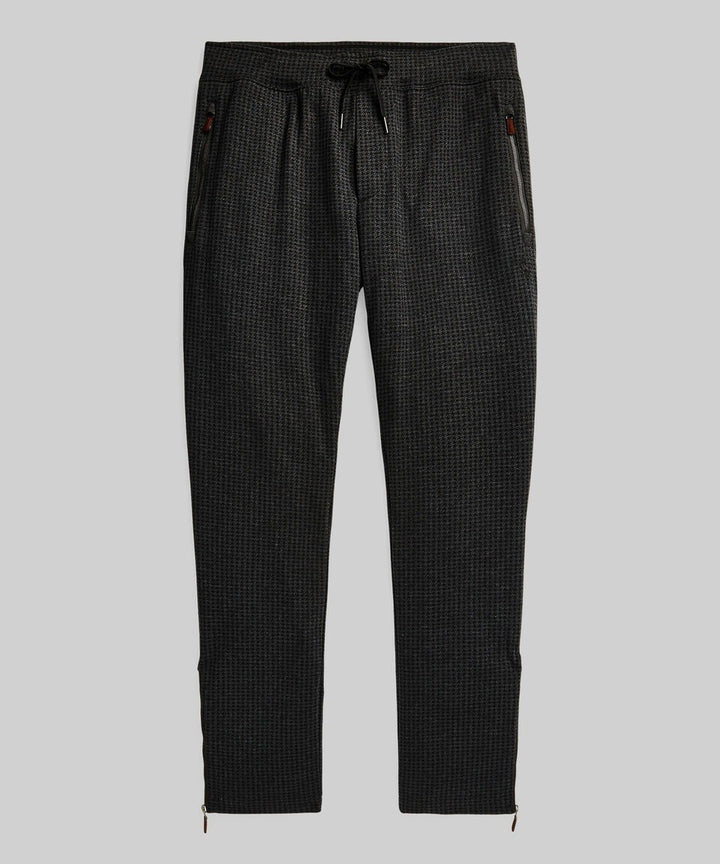 Translation missing: en.Polo Ralph Lauren Jersey Jogger Mens XL Dk Granite Hthr Herringbone Double-Knit