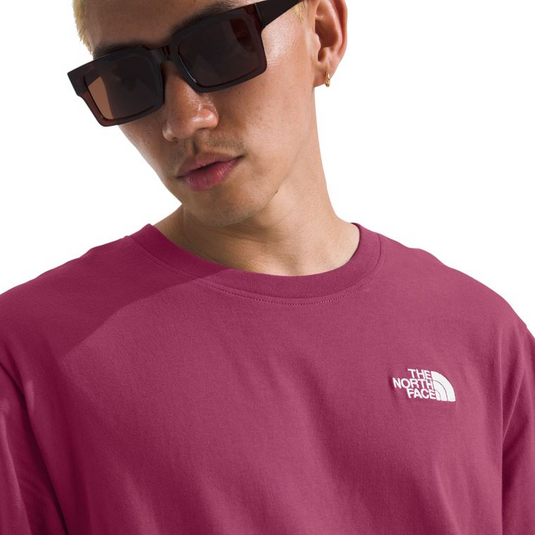 Translation missing: en.The North Face Men's Short Sleeve Evolution Box Fit T-shirt - Cyber berry-Medium