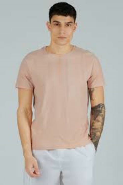 Translation missing: en.Atm Anthony Thomas Melillo Men's Classic Jersey Crew Neck Tee in Shell-2XL
