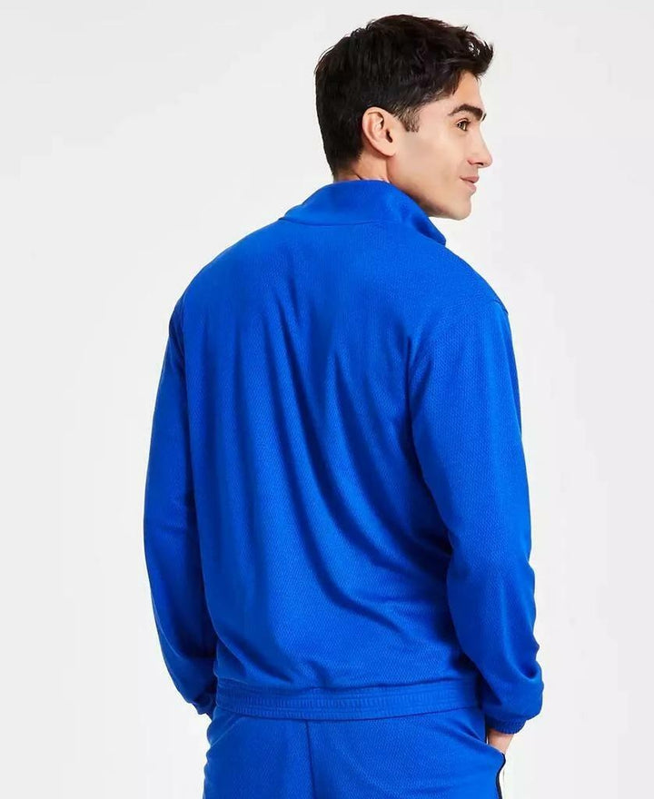 Translation missing: en.Champion Track Jacket Surf The Web Blue Size Large Attack Reg-Fit Mesh Full-Zip