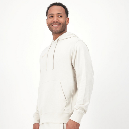 Translation missing: en.Nike Men's Pullover French Terry Logo Soccer Hoodie Lt Orewood Beige-Medium